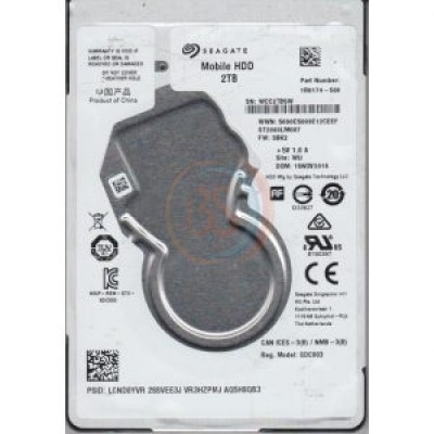 Segate 2TB Laptop HDD (ST2000LM007) SATA 6Gb s 2.5-Inch Internal Hard Drive