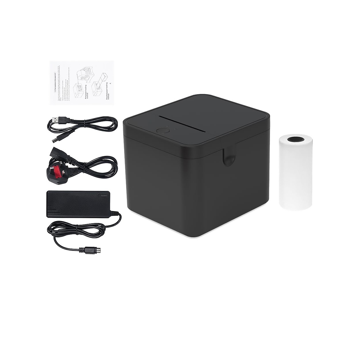 2 in 1 Pos Receipt Printer 58mm - 5890A (USB+Bluetooth)